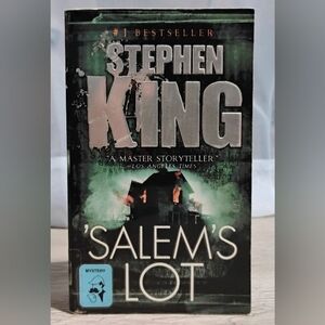 Stephen King 'Salem's Lot Hardcover Book - Black and Green